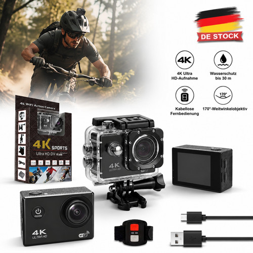 Helmkamera ultra 20mp - hd,