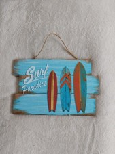 Bild Holzbild Surfen Surf Paradise