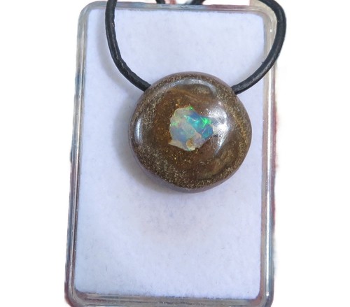 Boulder opal cabochon - boulder,