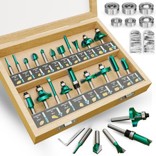 Fräser Set 8 mm Schaft