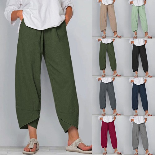 Damen leinenhose sommer - damen,