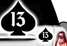 1x 13 Aufkleber Oldschool