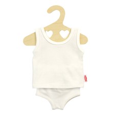 Heless Puppenkleidung Unterwäsche weiß in 3 Größen