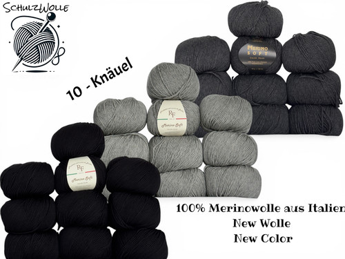 100 merinowolle italien - 100,
