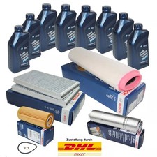 BOSCH Inspektionspaket BMW 5er E60 E61 525d 530d 8L BMW ORIGINAL ÖL 5W30 LL-04