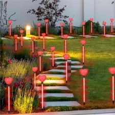 8STK Led Herz Garten Maibaum