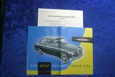 Borgward Hansa 1500 1954-1961