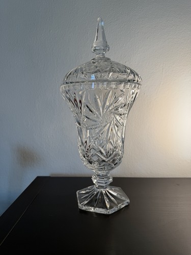Pokal vase bleikristall - pokal,
