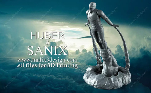 Iron man druckfigur aus - iron, 3d