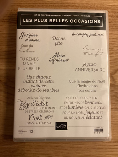 Neu stampin stempelset - neu, stampin’