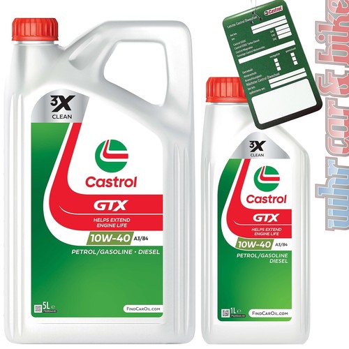 Castrol motoröl 10w gtx - castrol,