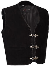 Lederweste Nubukleder Rocker