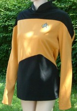 Star Trek TNG Enterprise - Uniform Oberteil - Größe S - Hersteller Filmwelt Berl