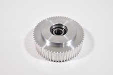 Zahnriemenscheibe, 60 Zähne, Außen d95mm, Aluminium mit Lager