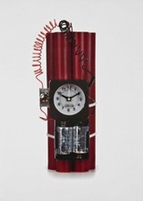 Wanduhr in Rahmenform mit