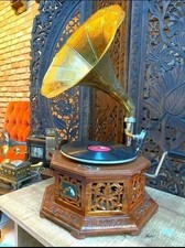 Vintage Grammophon, voll