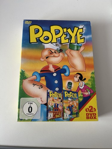 Popeye dvd box dvds - popeye,