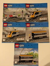 Lego Bauanleitung BA 60197 City Personenzug NEU
