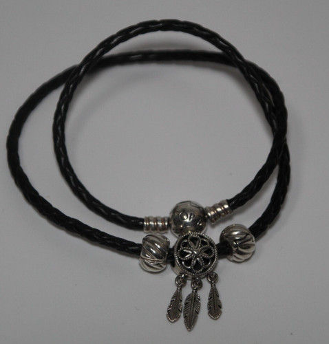 Pandora doppel lederarmband - pandora,