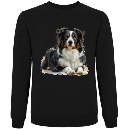Sweatshirt schwarz border - sweatshirt,