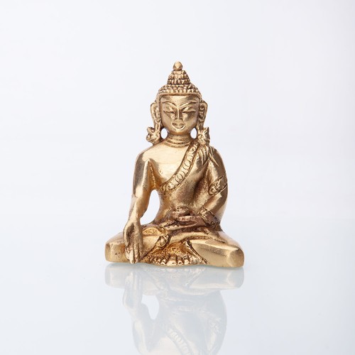 Buddha statue messing 8 - messing,