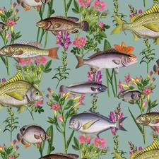 Lagune Fisch & Blumen