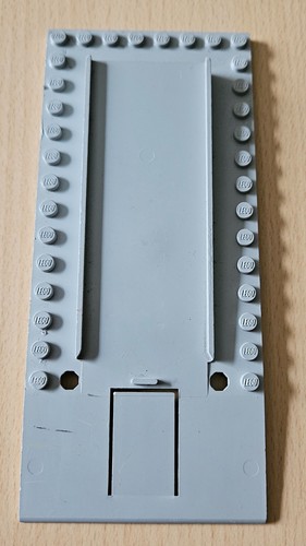 Lego garage platte 8x18 grau - platte,