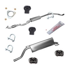 Auspuff + Zubehör Komplett