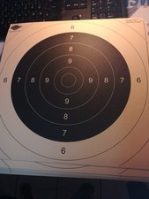 50 Stück ,Kleinkaliberscheiben, 26 x 26 cm ,Schießscheiben,Spiegel ,ISSF,