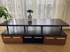 Sideboard, Lowboard, TV - Hi-Fi  Schrank B150 x H53 x T50 cm Nussbaum