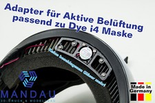 Halterung für aktive Belüftung Dye i4 Maske Antibeschlag Lüfter Maskenventilator