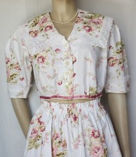 Laura Ashley Bluse 36 weiß