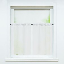 2 STÜCK Scheibengardinen set