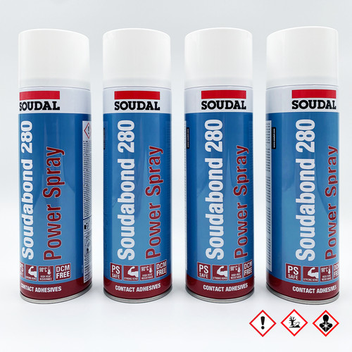 Soudal sprühkleber - 4x,