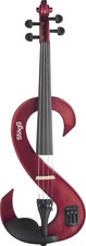 e-Geige, Stagg, 4/4 Silent Violinen Set, rot metallic