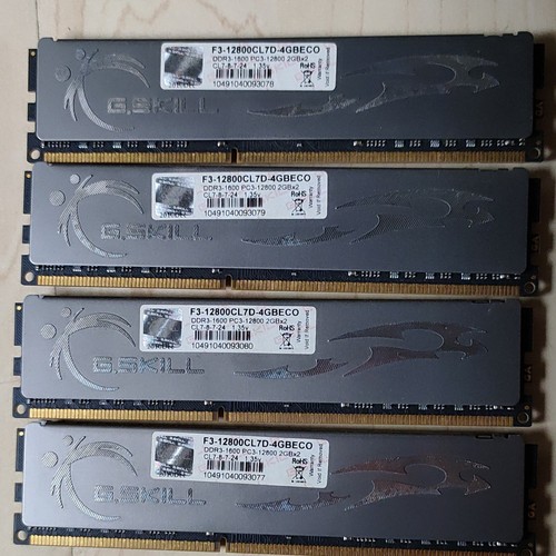 Skill ddr3 1600 pc3 12800 - g.skill, ddr3-1600