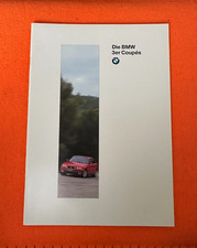 BMW 3er COUPE  E36 318is 320i 325i M3 Werks Prospekt Brochure Katalog 1996