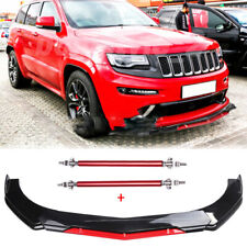 Frontspoiler Spoilerlippe Spoilerschwert Splitter für Jeep Grand Cherokee SRT8