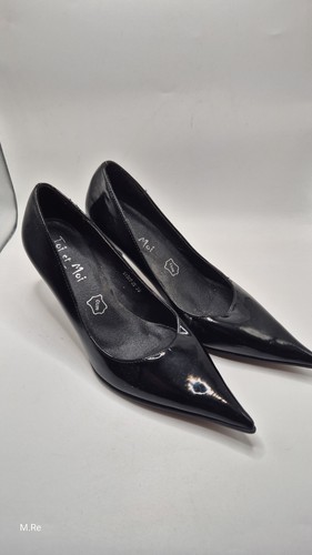Pumps schwarz lackleder - pumps,