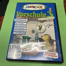 Janosch: Vorschule 3 - Sachwissen PC Spiel