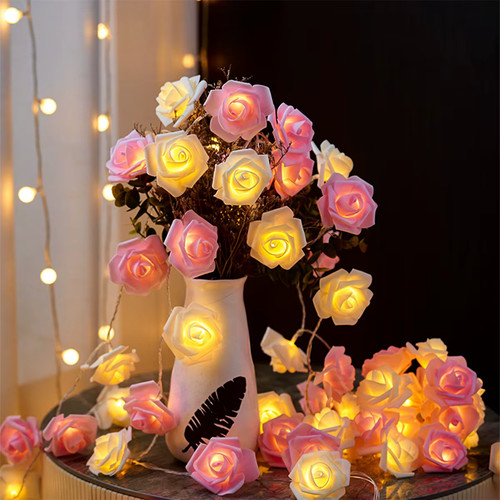 Led rosen lichterkette - led,