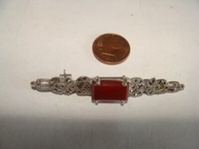  Alte   Brosche       Silber