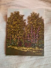 Oil Painting on Canvas Garden