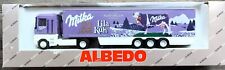 ALBEDO 700007 Renault AE Magnum Koffersattelzug Milka 20 Jahre lila Kuh H0 1:87