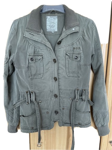 Soccx jeansjacke mit gürtel - soccx,