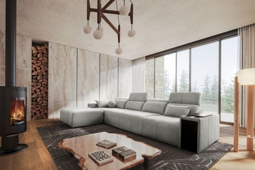Großes ecksofa form - ecksofa, mindy