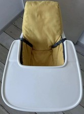Sitzschale Langur Kinderstuhl Ikea Mit Tablett & Bezug Gelb Sitzschale Set Ikea