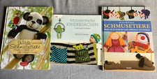 3 Bücher Wilde Schmusetiere Stricken Monsterstarke Kindersachen Kuscheltiere
