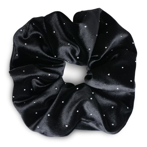 Haargummi scrunchie samt - scrunchie,