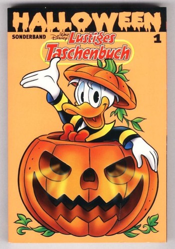 Lustiges taschenbuch halloween - taschenbuch,